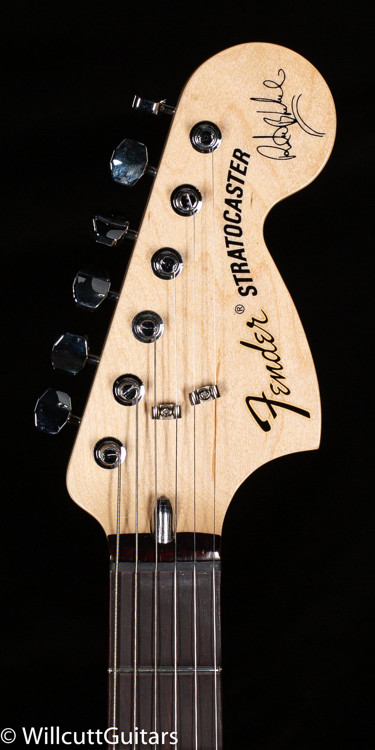 Fender Ritchie Blackmore Stratocaster Scalloped Rosewood Fingerboard Olympic White (497)
