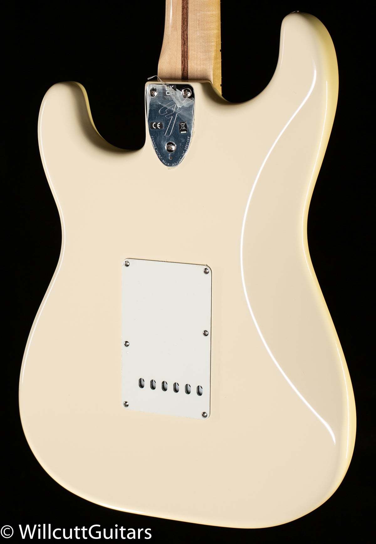 Fender Ritchie Blackmore Stratocaster Scalloped Rosewood Fingerboard Olympic White (980)