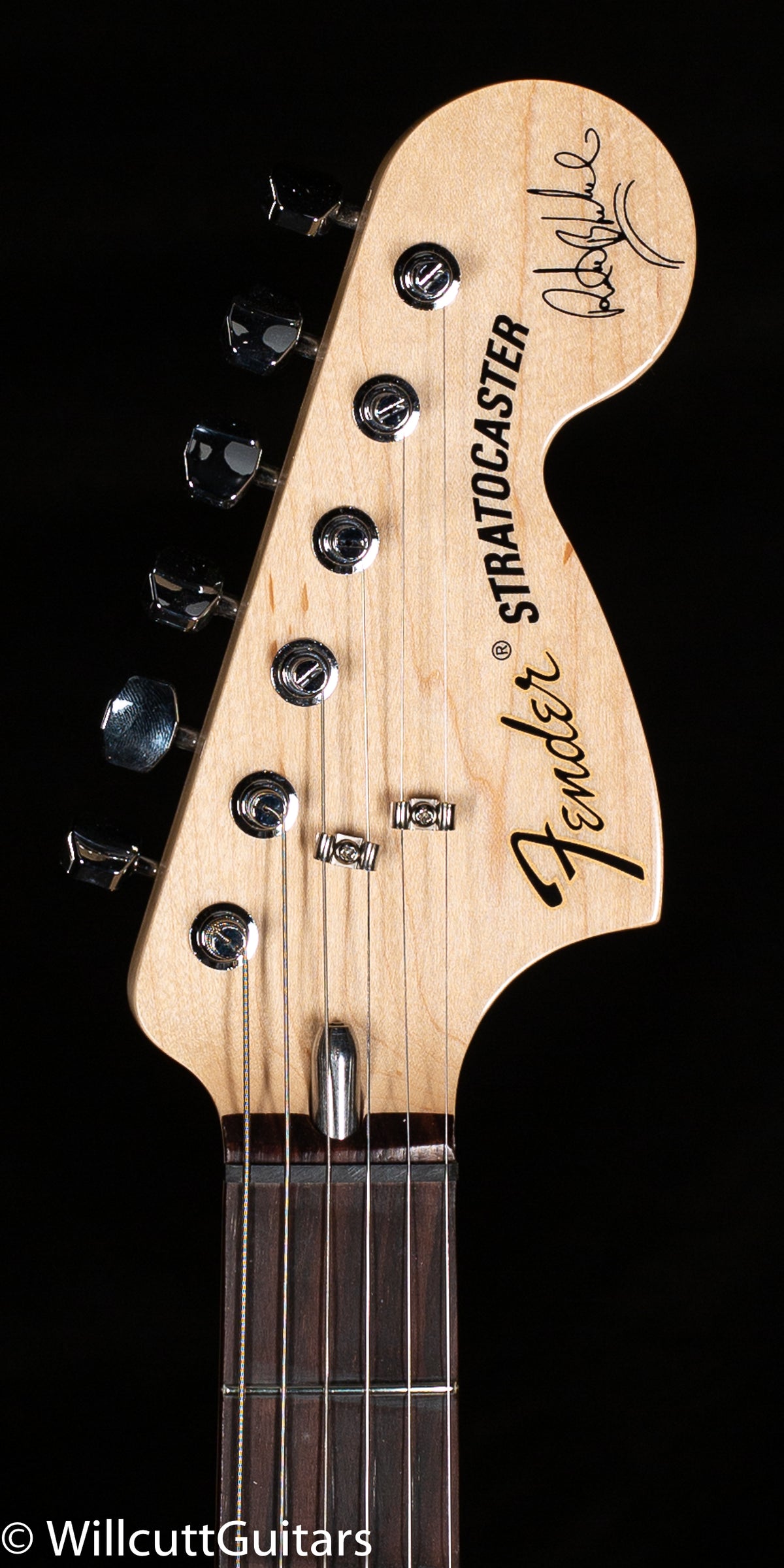 Fender Ritchie Blackmore Stratocaster Scalloped Rosewood Fingerboard Olympic White (980)