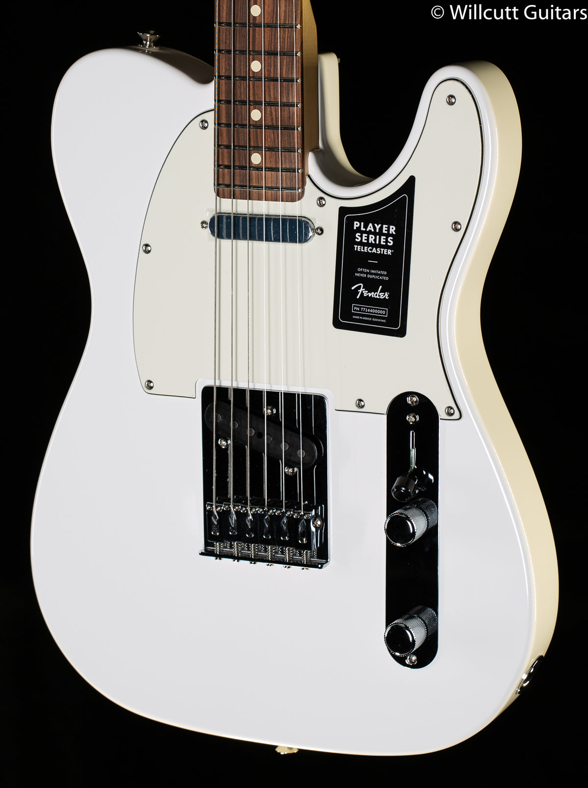 Fender Player Telecaster Pau Ferro Fingerboard Polar White (493)