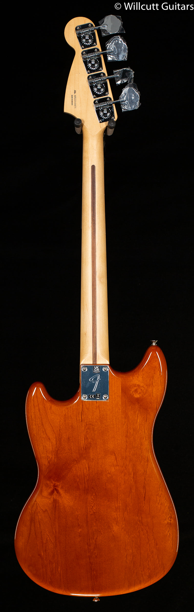 Fender Player Mustang Bass PJ Pau Ferro Aged Natural (671) Bass Guitar