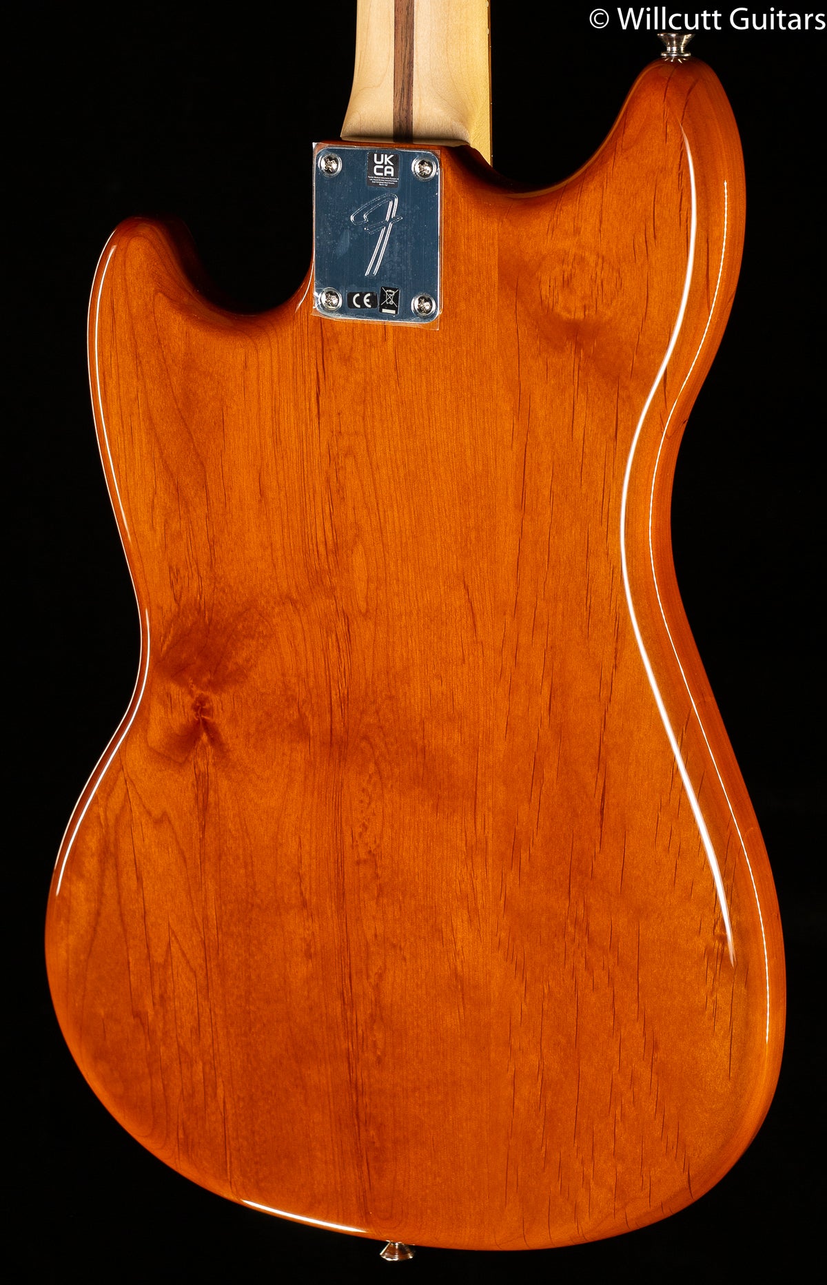 Fender Player Mustang Bass PJ Pau Ferro Aged Natural (671) Bass Guitar