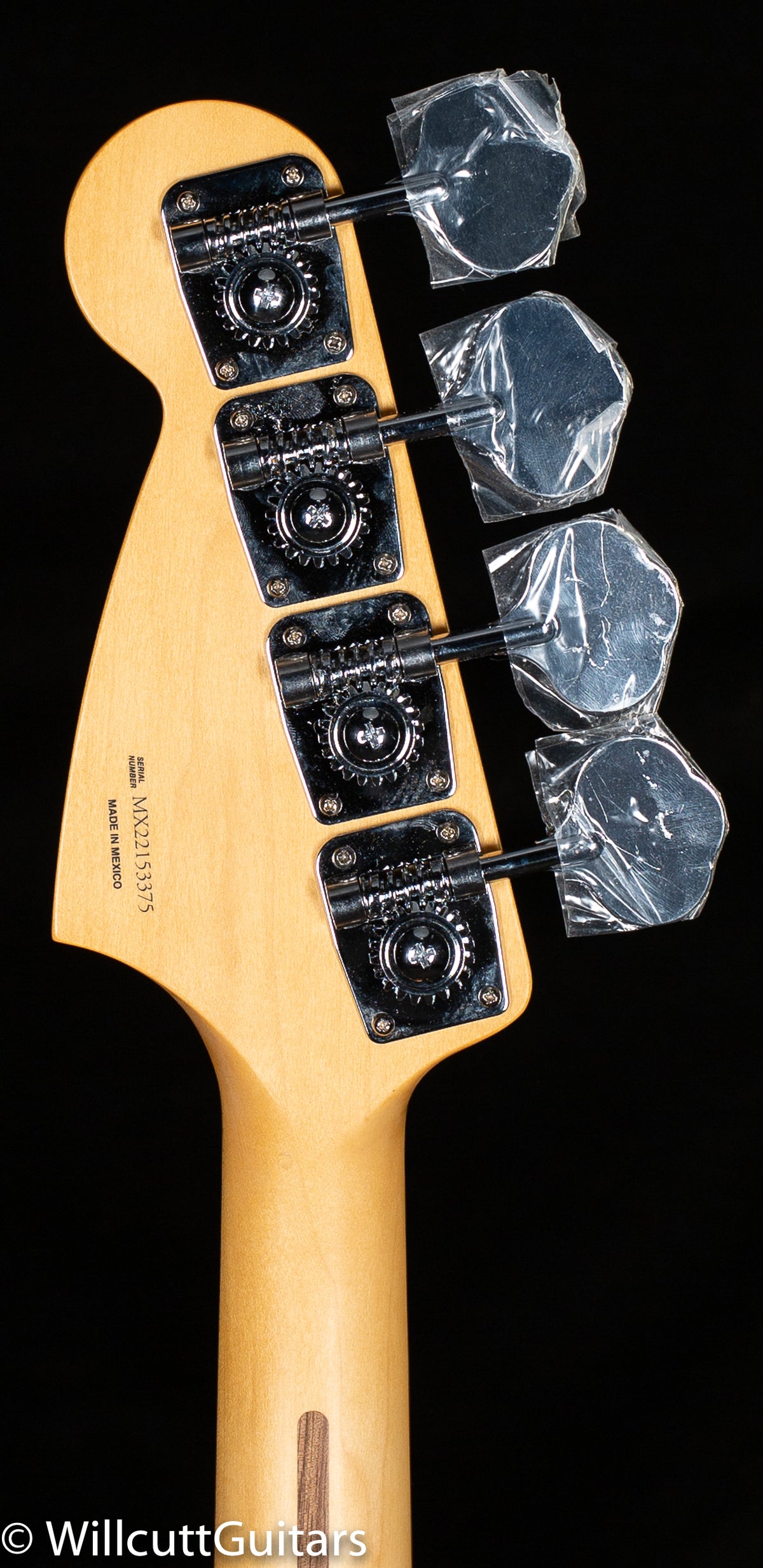Fender Player Mustang Bass PJ Pau Ferro Fingerboard Firemist Gold (375) Bass Guitar