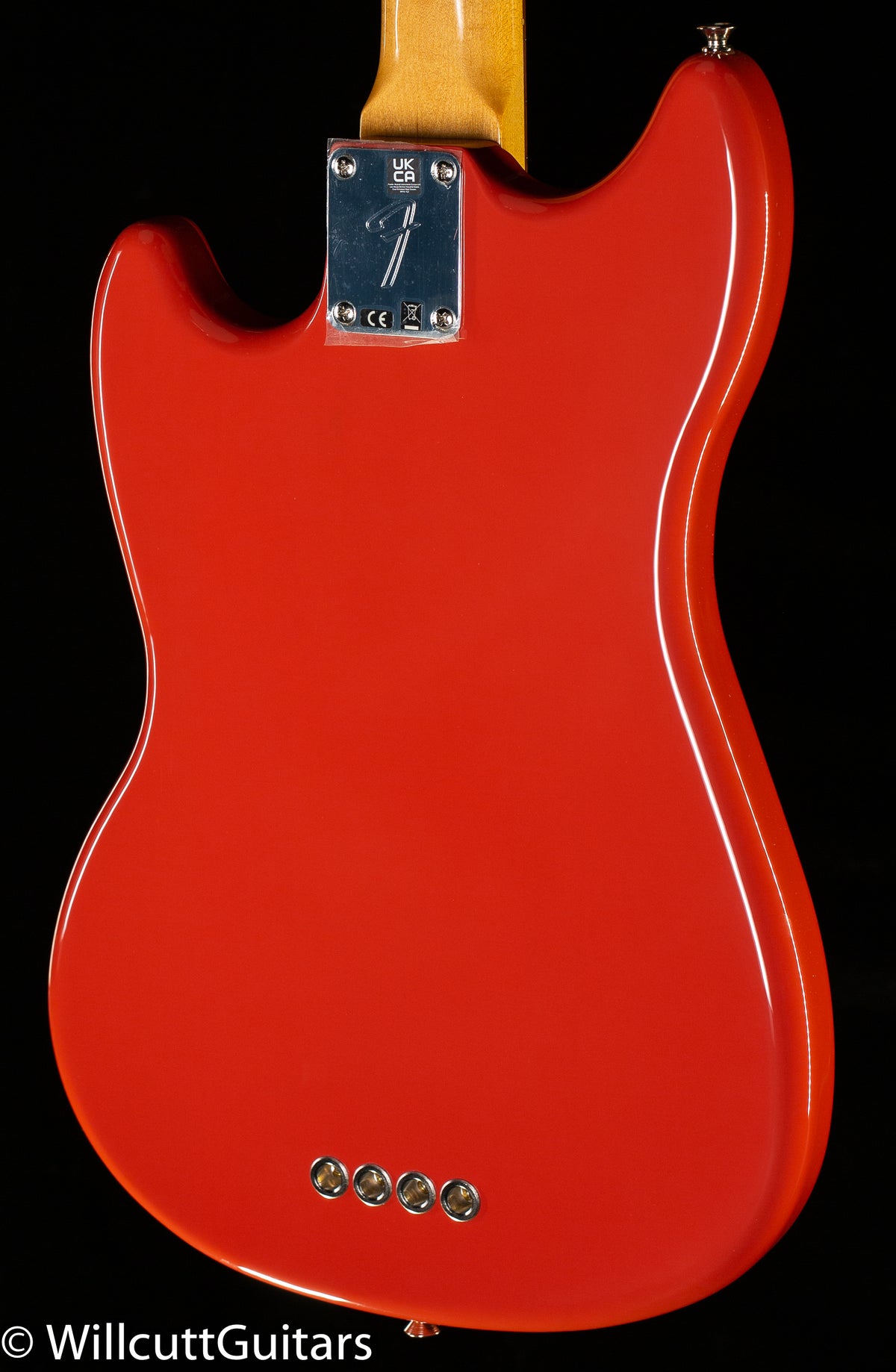 Fender Vintera '60s Mustang Bass Pau Ferro Fingerboard Fiesta Red (992) Bass Guitar