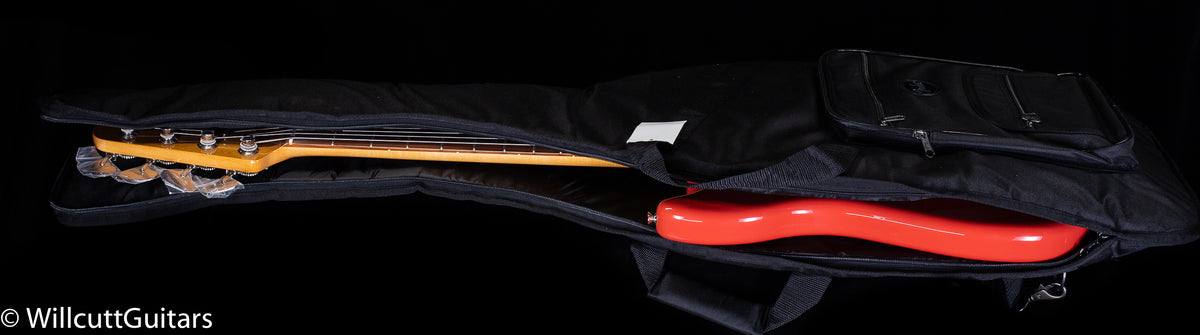 Fender Vintera '60s Mustang Bass Pau Ferro Fingerboard Fiesta Red (992) Bass Guitar