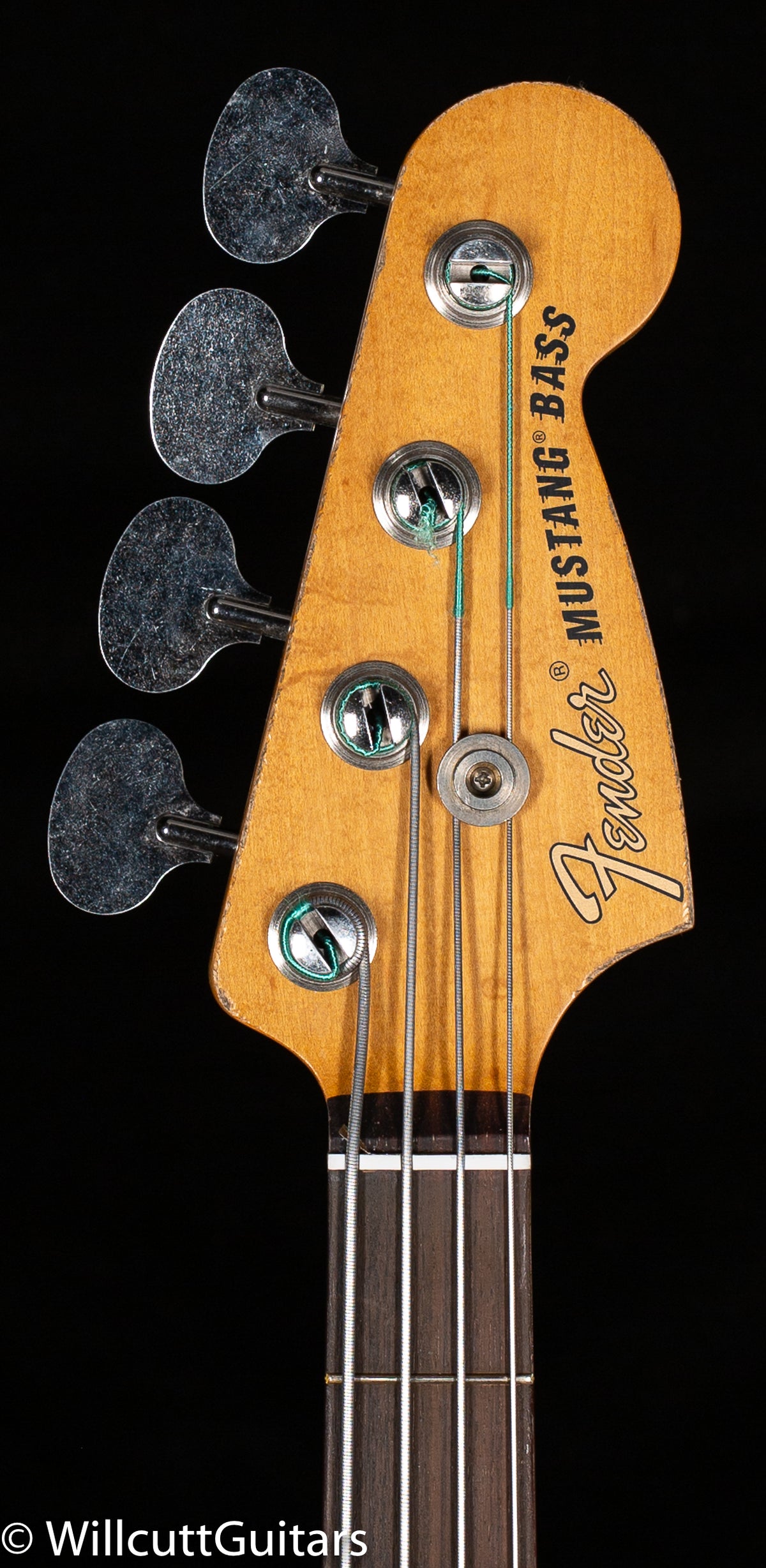 Fender JMJ Road Worn Mustang Bass Black (985) Bass Guitar