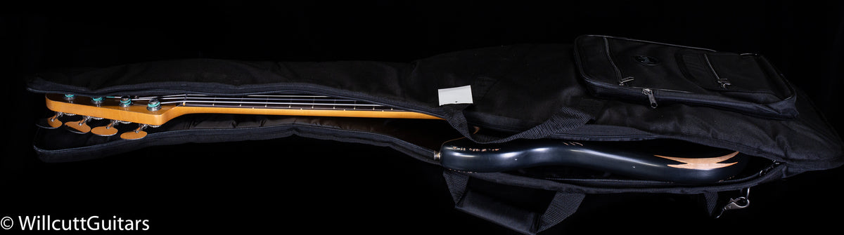 Fender JMJ Road Worn Mustang Bass Black (985) Bass Guitar