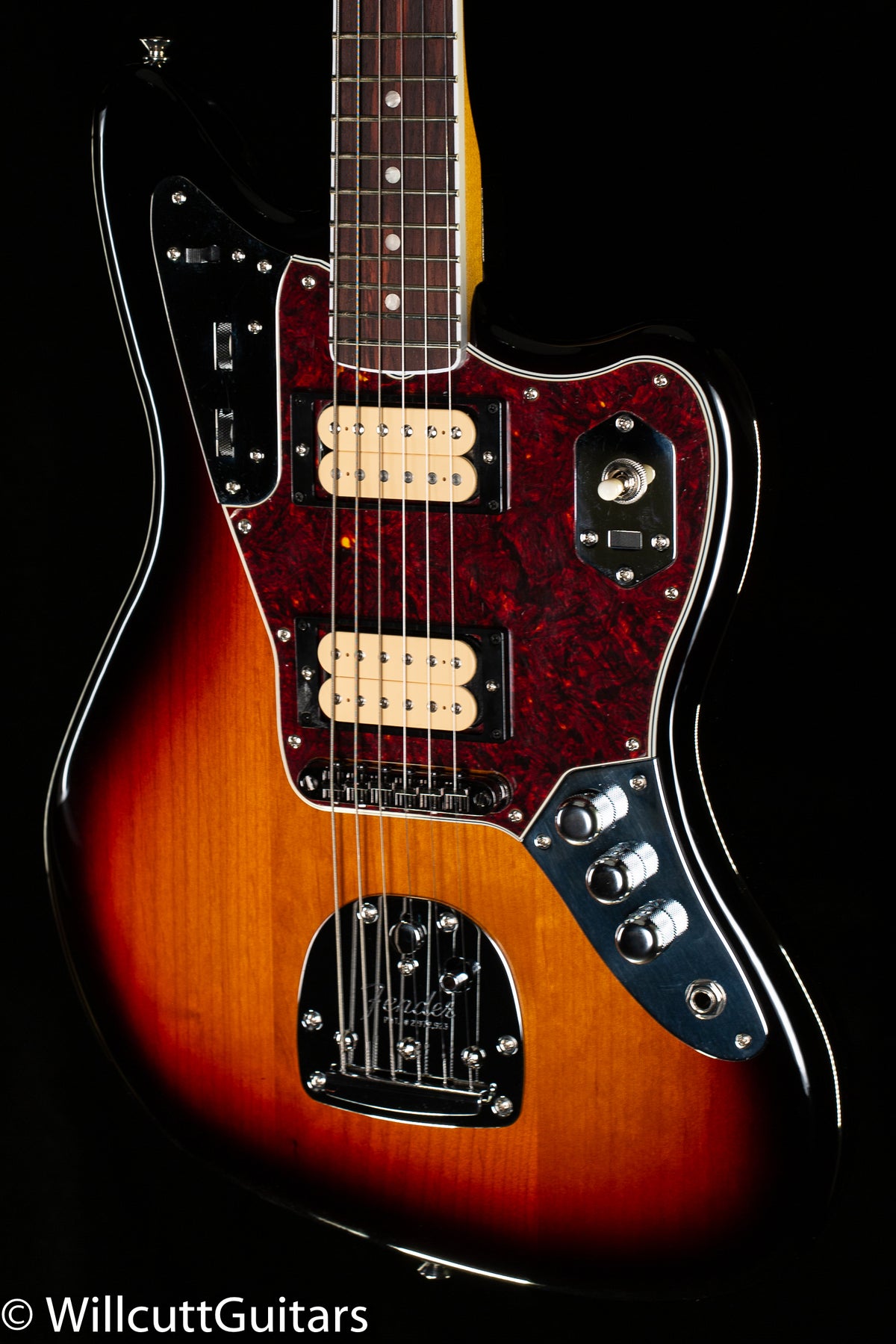 Fender Kurt Cobain Jaguar Rosewood Fingerboard 3-Color Sunburst (746)