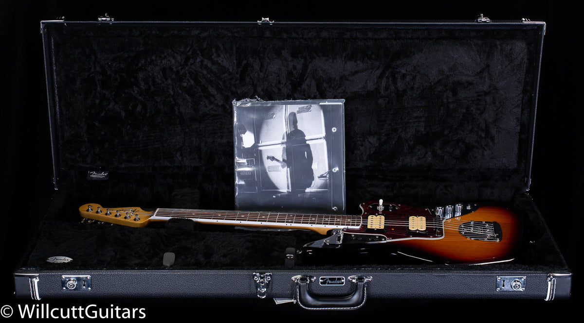 Fender Kurt Cobain Jaguar Rosewood Fingerboard 3-Color Sunburst (746)