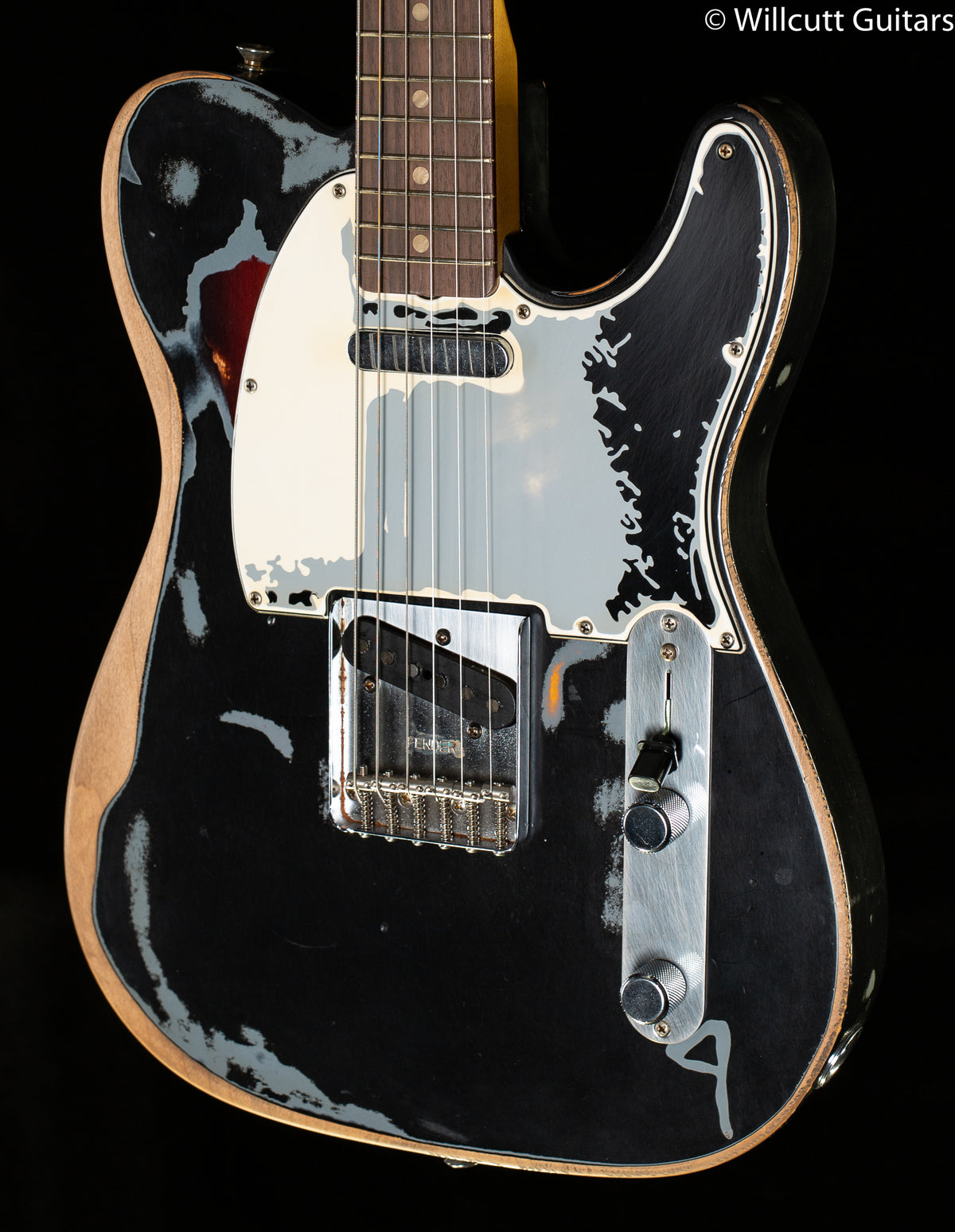 Fender Joe Strummer Telecaster Rosewood Fingerboard Road Worn Black (305)