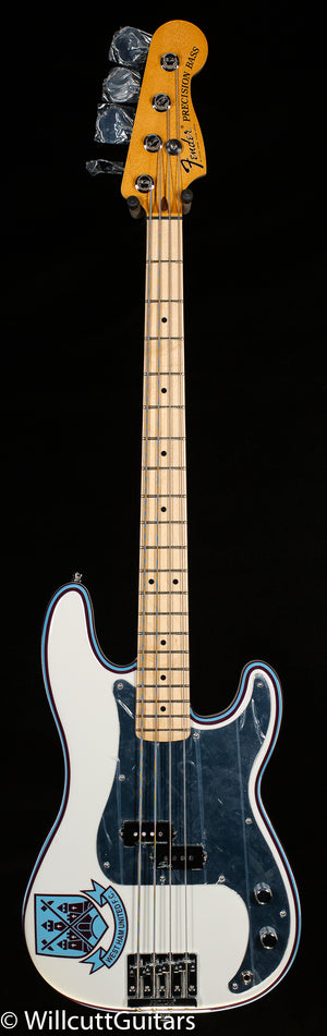 Fender Steve Harris Precision Bass Maple Fingerboard Olympic White (224)