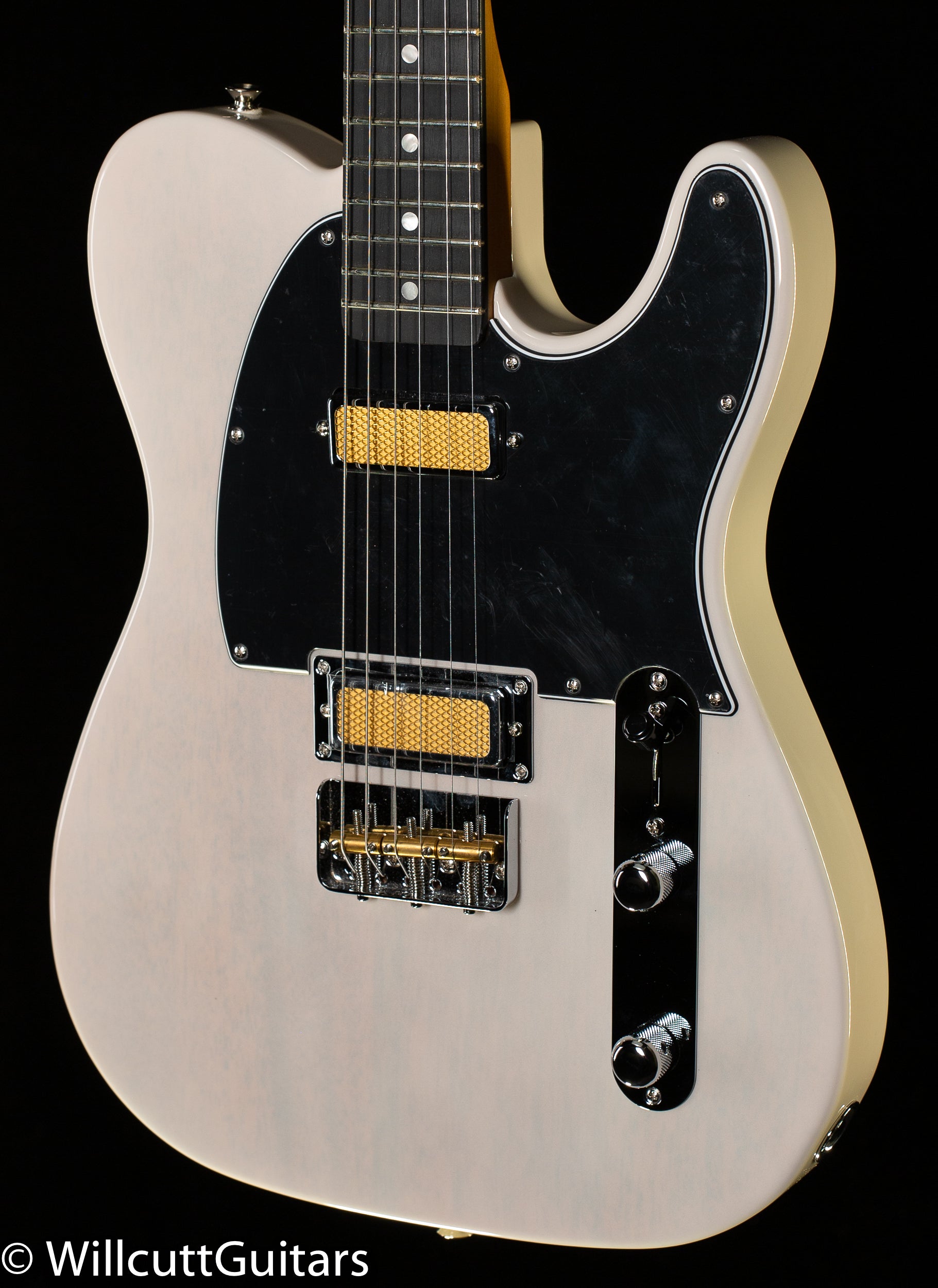 Fender Gold Foil Telecaster White Blonde (302) - Willcutt Guitars