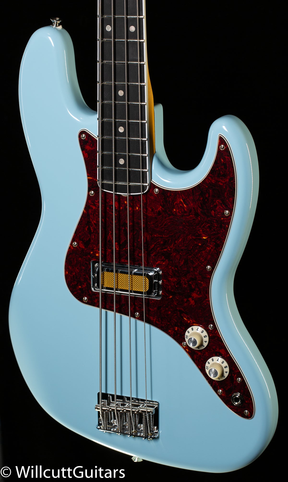 Fender Gold Foil Jazz Bass Sonic Blue (102)