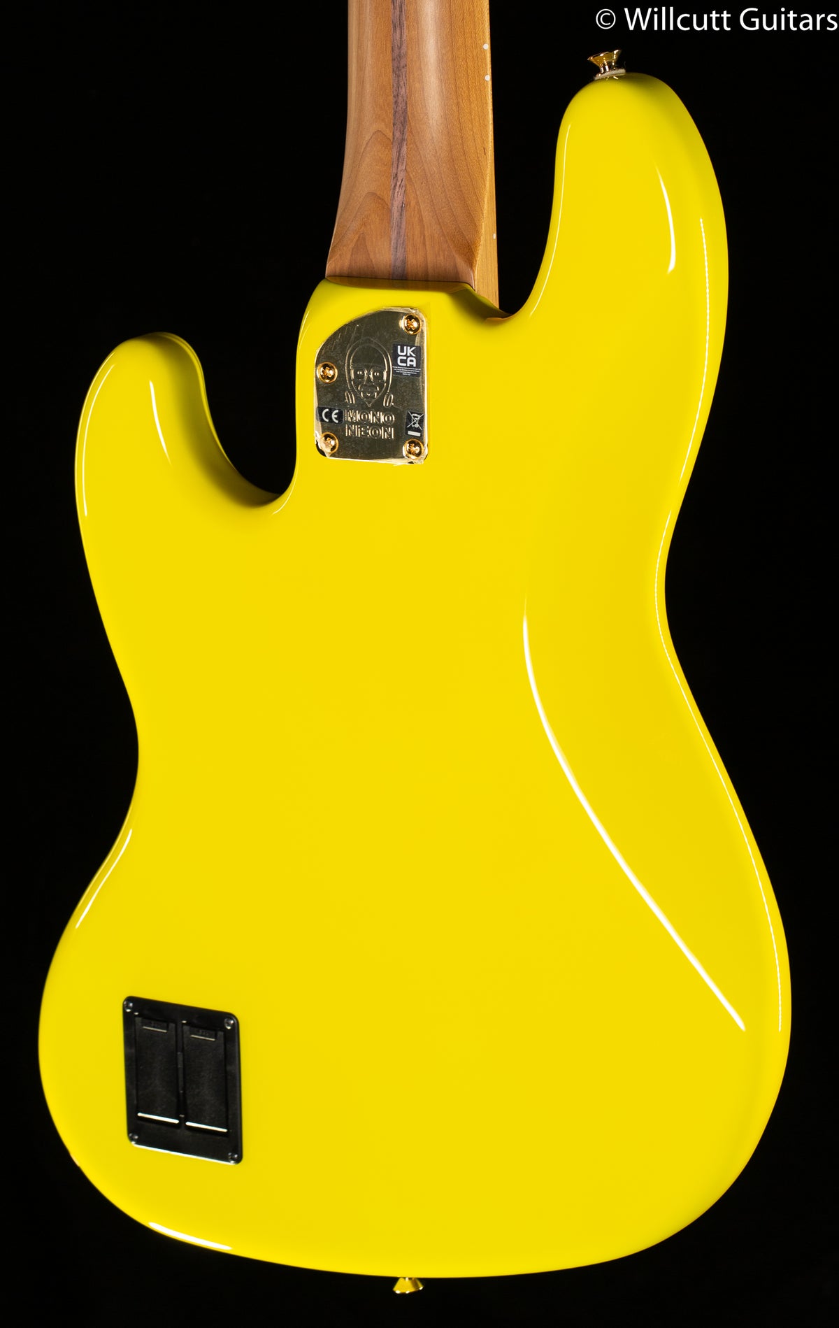Fender MonoNeon Jazz Bass V Maple Fingerboard Neon Yellow (818)