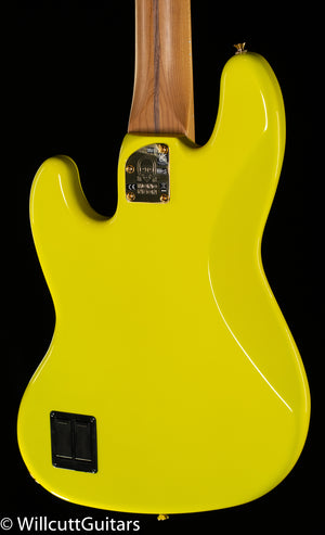 Fender MonoNeon Jazz Bass V Maple Fingerboard Neon Yellow (395)