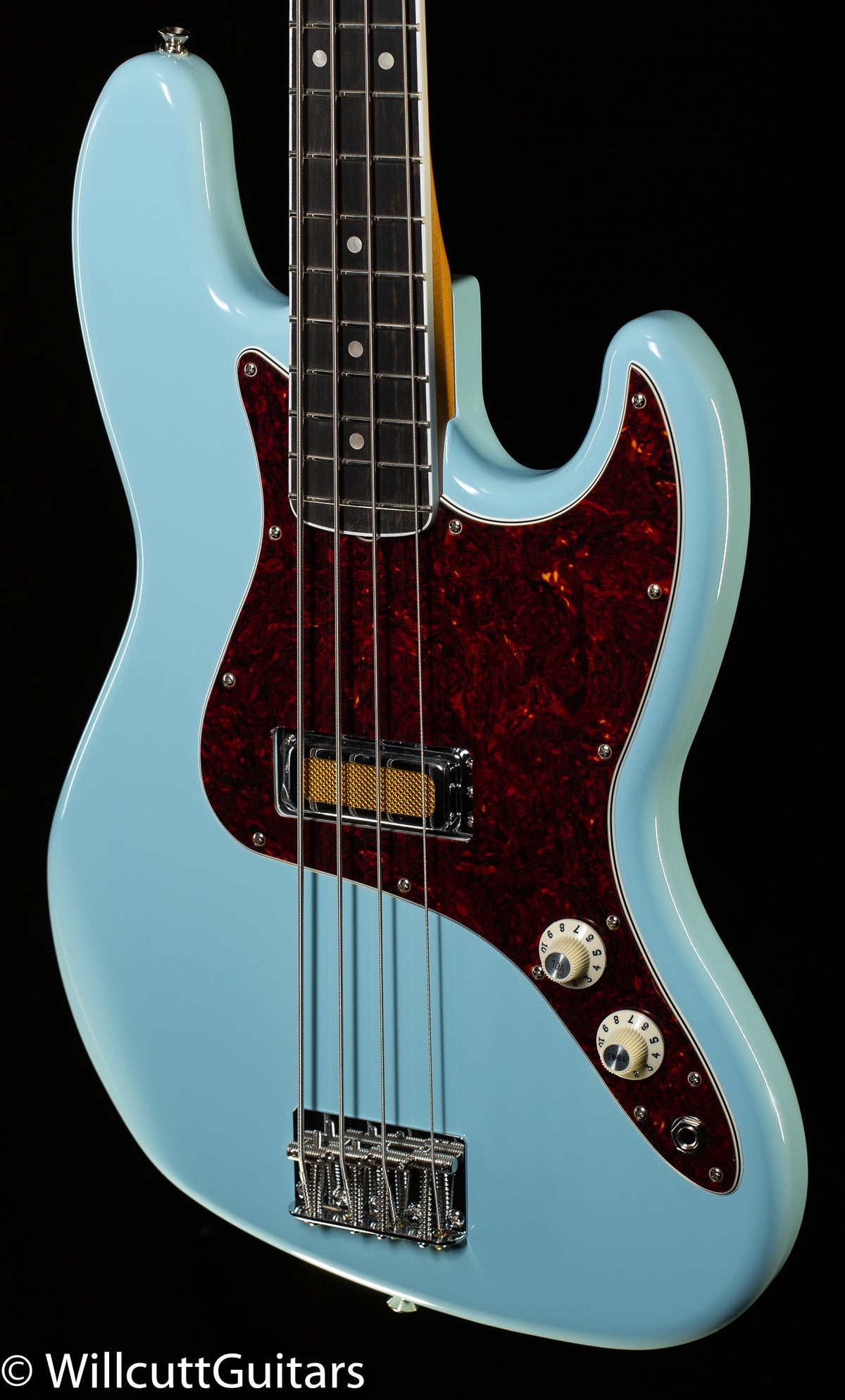 Fender Gold Foil Jazz Bass Sonic Blue (599)