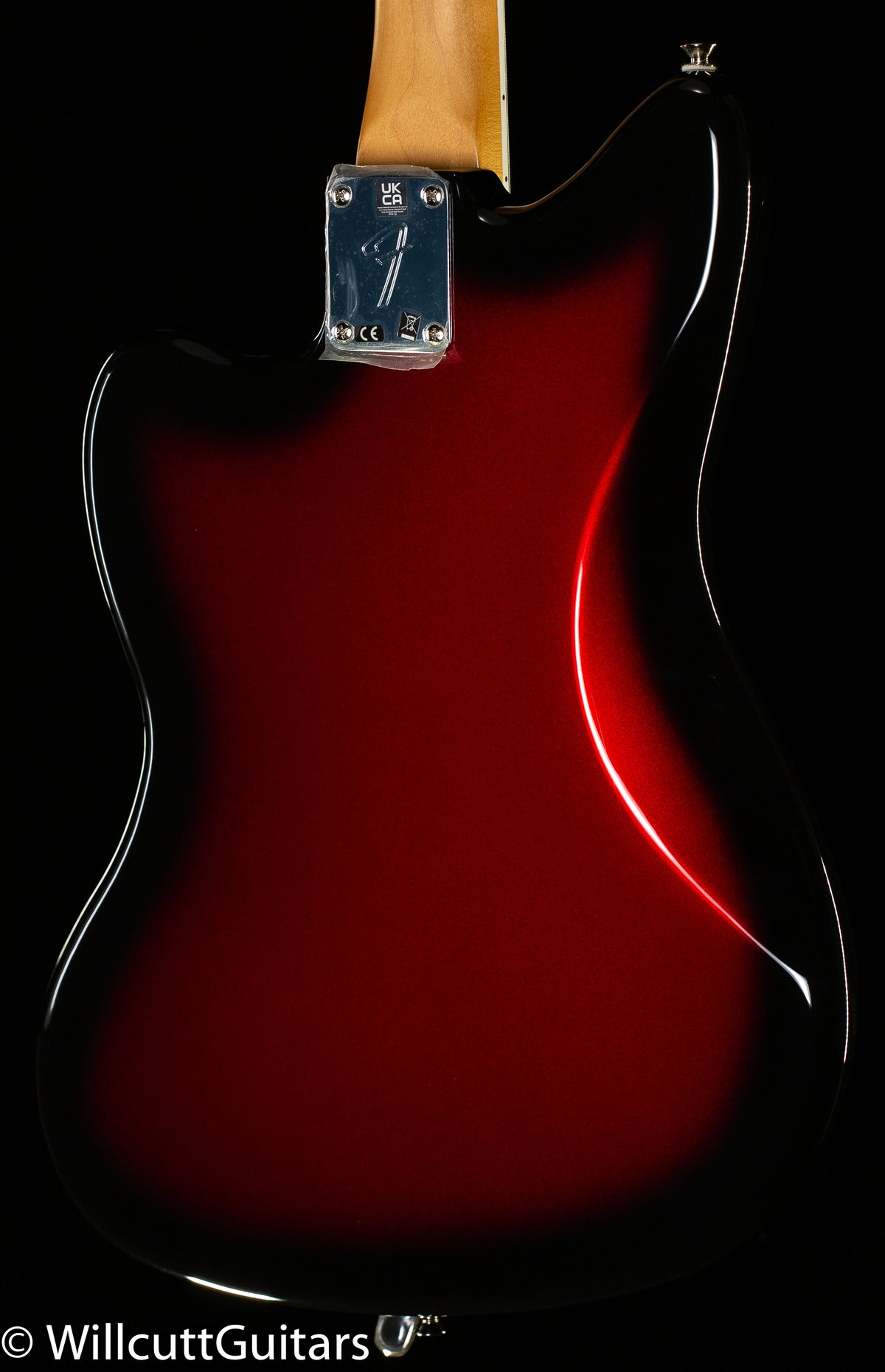 Fender Gold Foil Jazzmaster Ebony Fingerboard Candy Apple Burst (743)