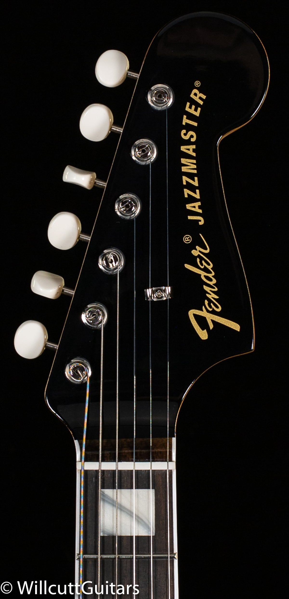 Fender Gold Foil Jazzmaster Ebony Fingerboard Candy Apple