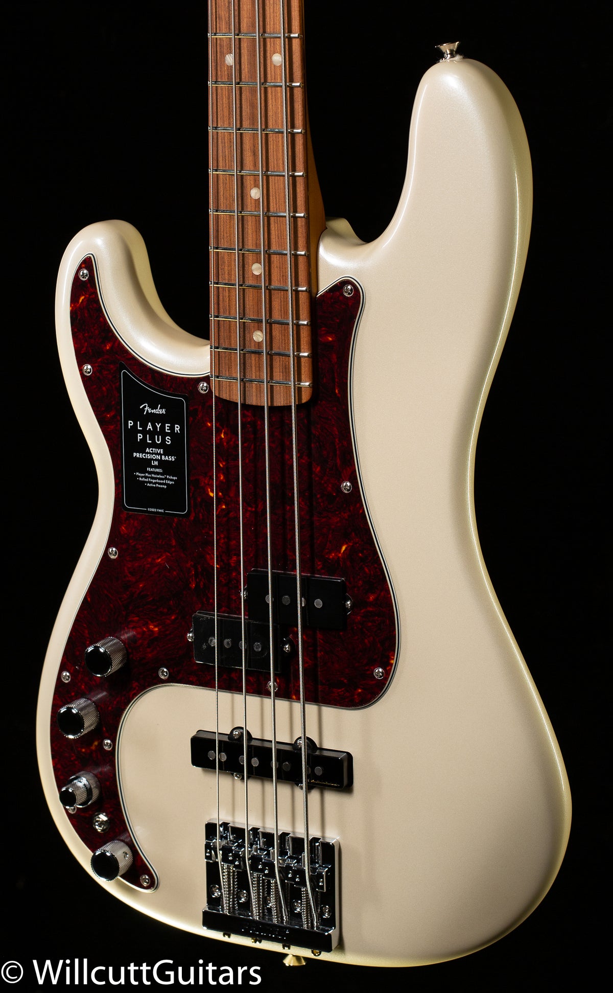 Fender Player Plus Precision Bass Olympic Pearl Lefty (277)