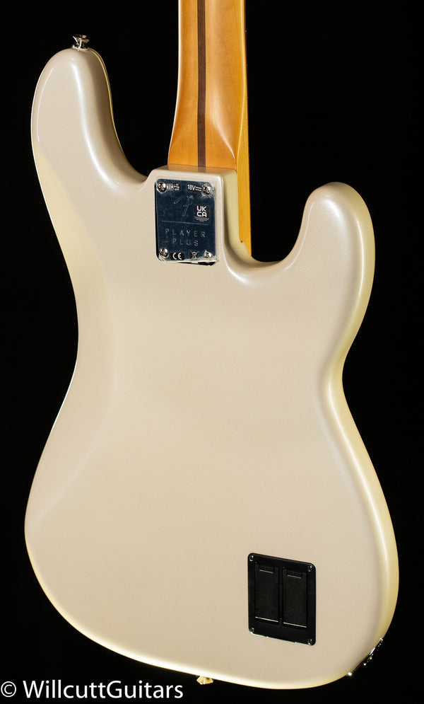 Fender Player Plus Precision Bass Olympic Pearl Lefty (277