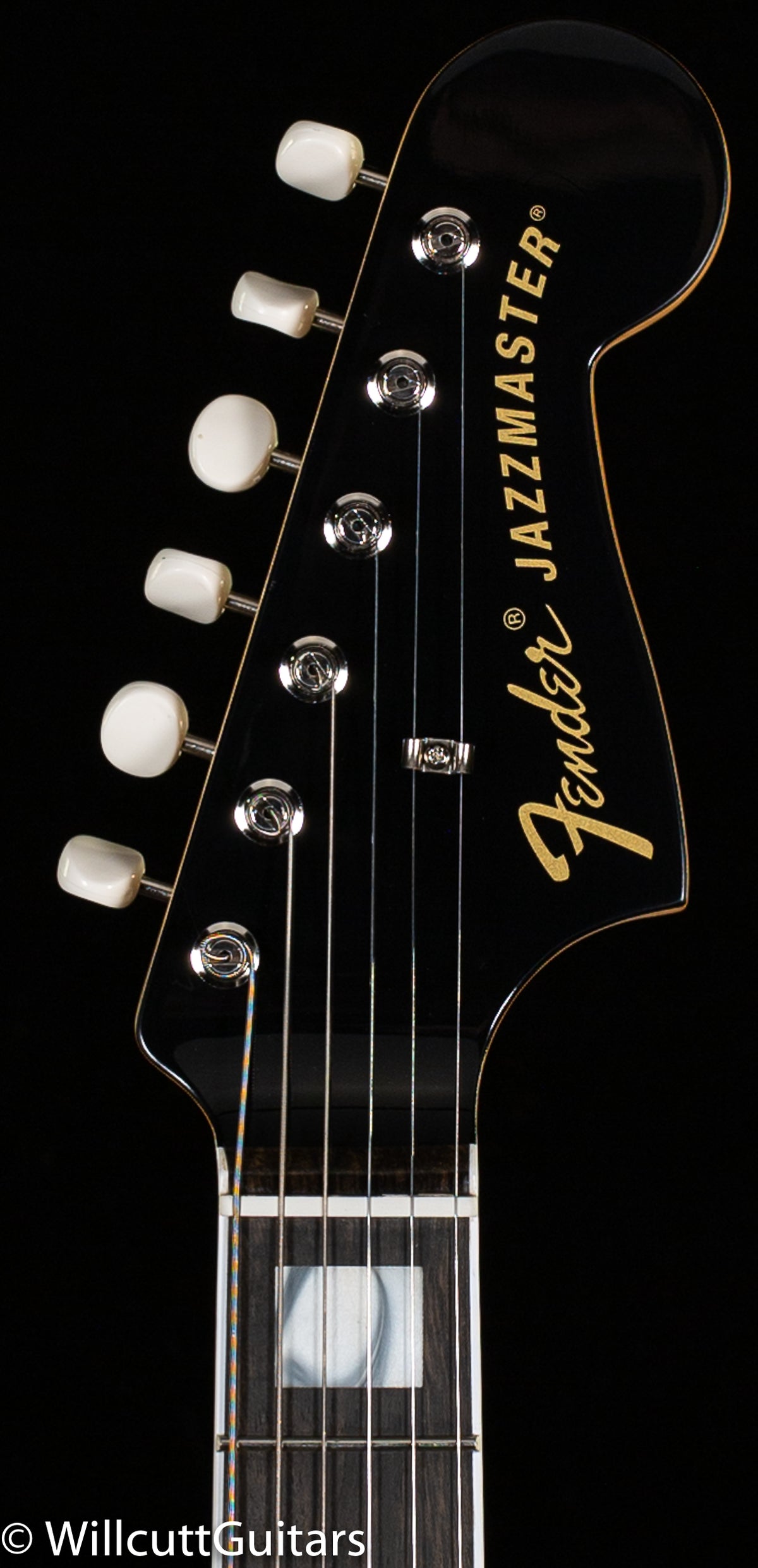 Fender Gold Foil Jazzmaster Ebony Fingerboard Candy Apple Burst (766)