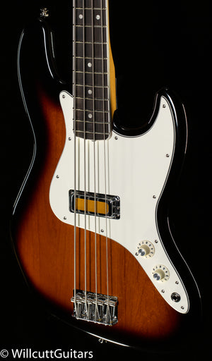 Fender Gold Foil Jazz Bass Ebony Fingerboard 2-Color Sunburst (985)