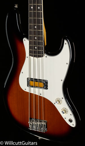 Fender Gold Foil Jazz Bass Ebony Fingerboard 2-Color Sunburst (906)