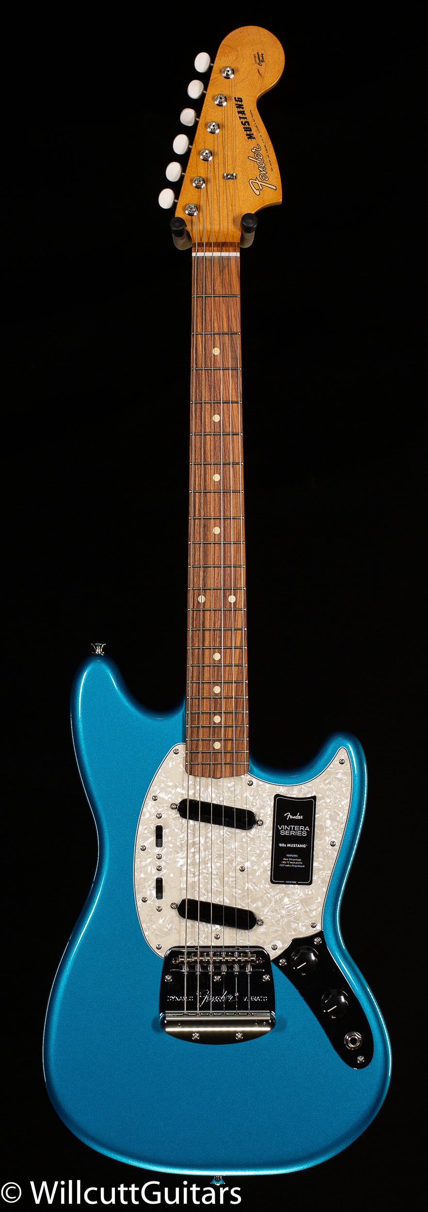 Fender Vintera '60s Mustang, Pau Ferro Fingerboard, Lake Placid Blue (261)