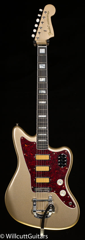 Fender Gold Foil Jazzmaster Ebony Fingerboard Shoreline Gold (125)