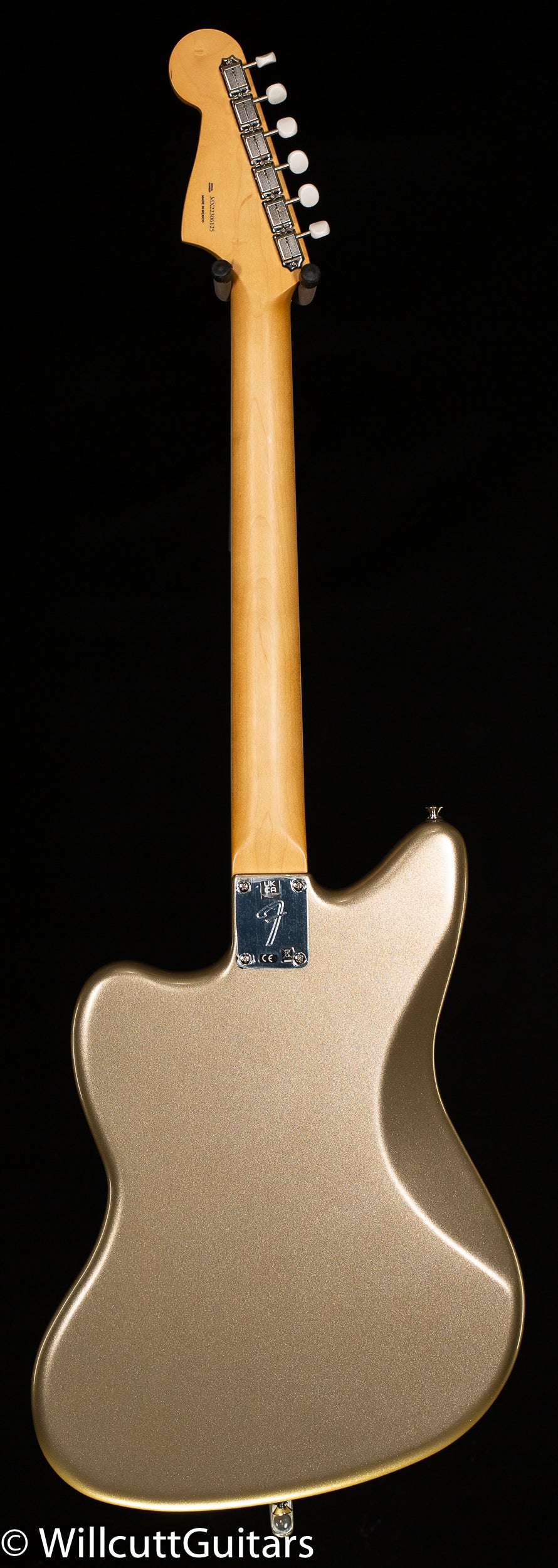 Fender Gold Foil Jazzmaster Ebony Fingerboard Shoreline Gold (125)