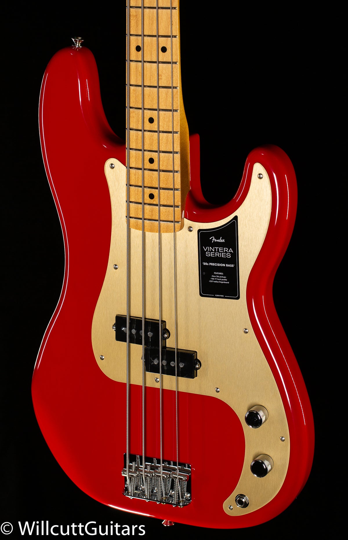 Fender Vintera &#39;50s Precision Bass Maple Fingerboard Dakota Red (063)