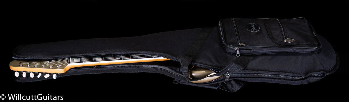 Fender Gold Foil Jazzmaster Ebony Fingerboard Shoreline Gold (356)