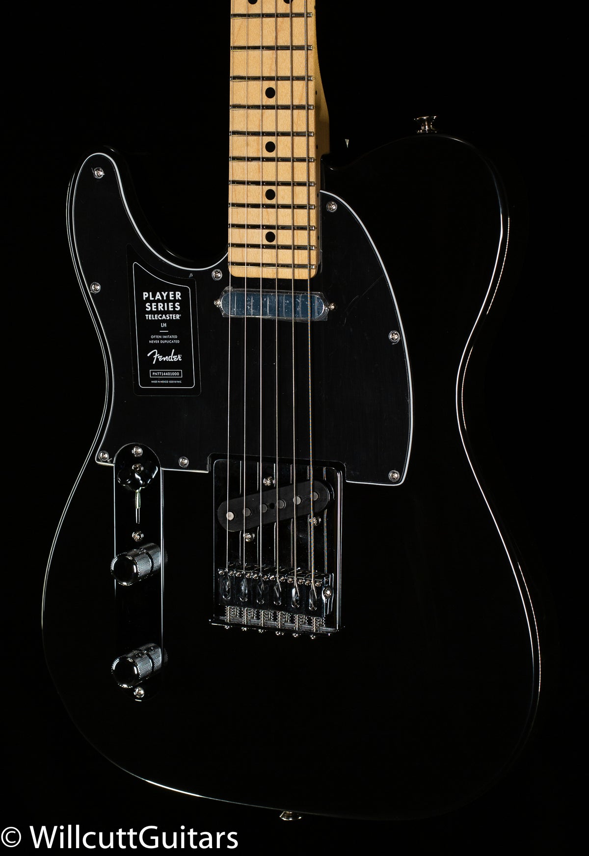 Fender Player Telecaster Maple Fingerboard Black Left-Handed (314)