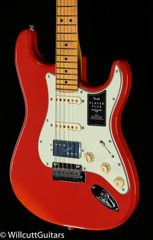 Fender Player Plus Stratocaster HSS Maple Fingerboard Fiesta Red (359)
