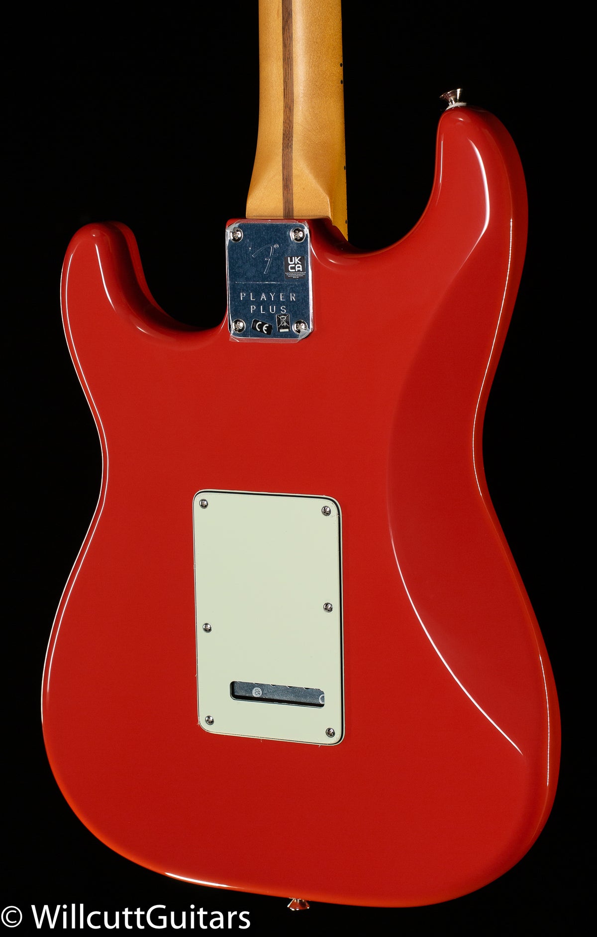 Fender Player Plus Stratocaster Hss Maple Fingerboard Fiesta Red 359 Willcutt Guitars 7956