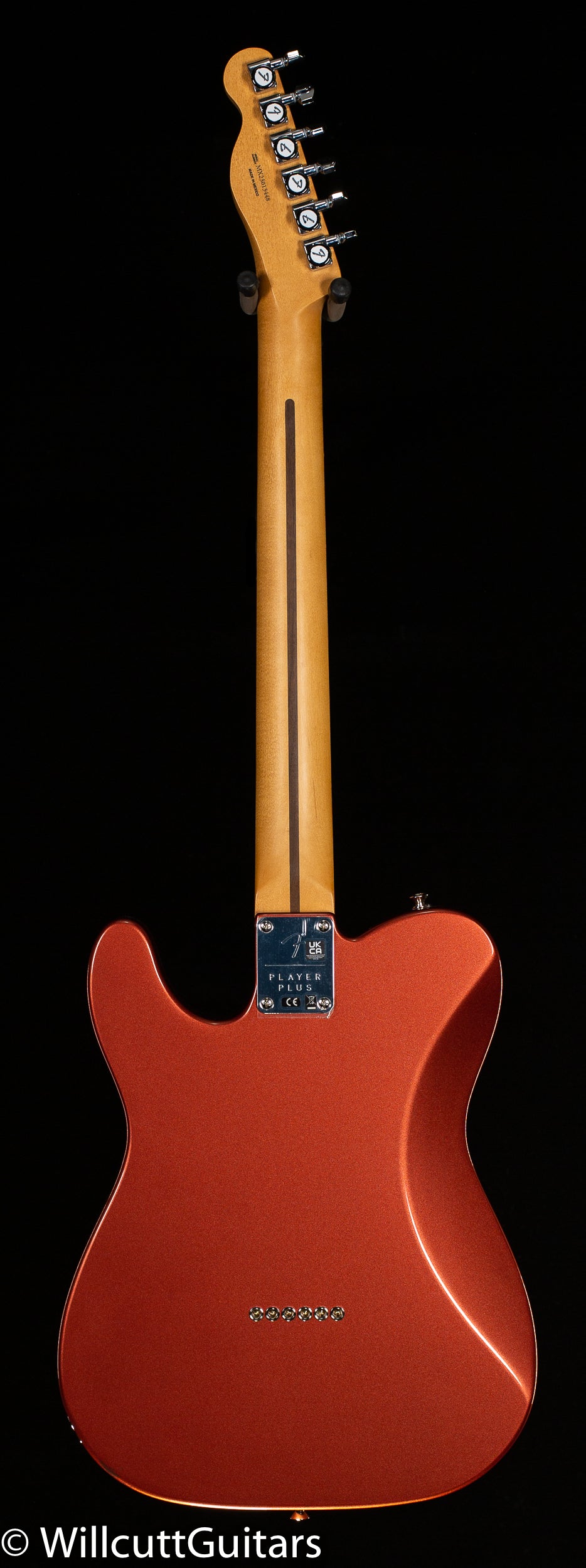 Fender Player Plus Nashville Telecaster Pau Ferro Fingerboard Aged Candy Apple Red (448)