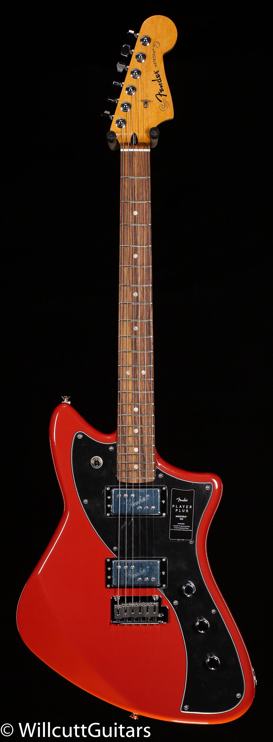 Fender Player Plus Meteora HH Pau Ferro Fingerboard Fiesta Red (240) -  Willcutt Guitars