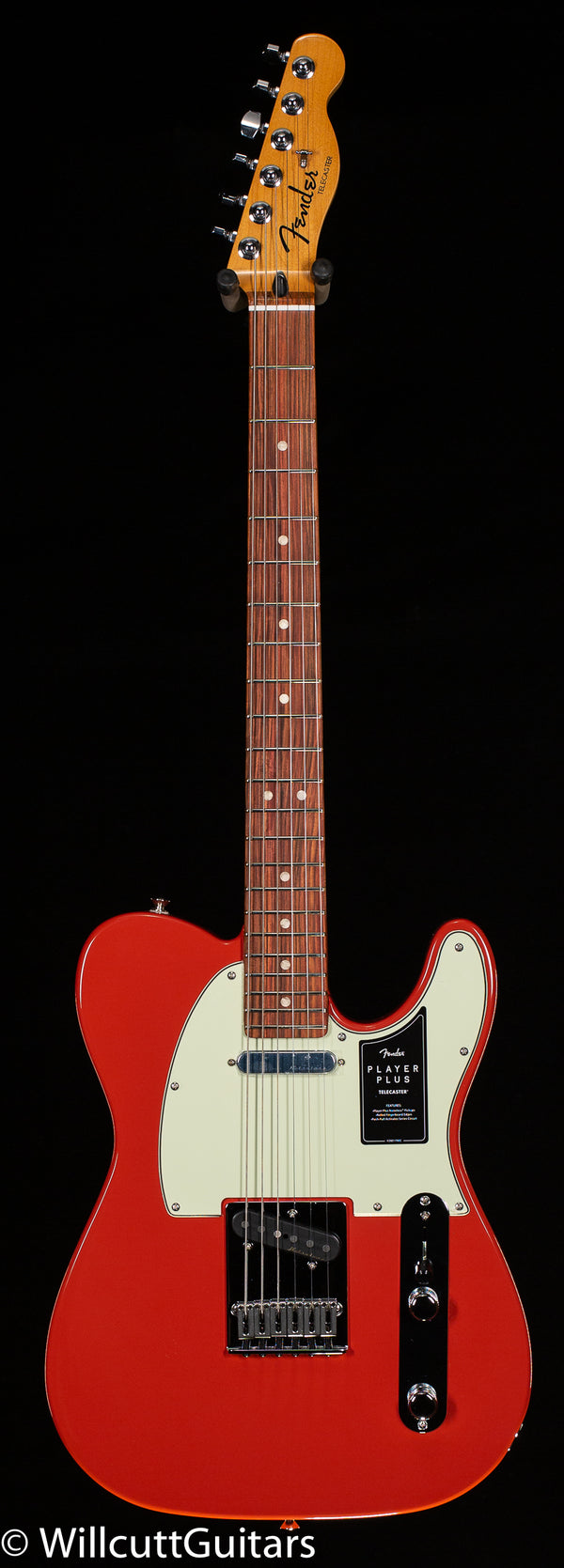 Fender Player Plus Telecaster Pau Ferro Fingerboard Fiesta Red