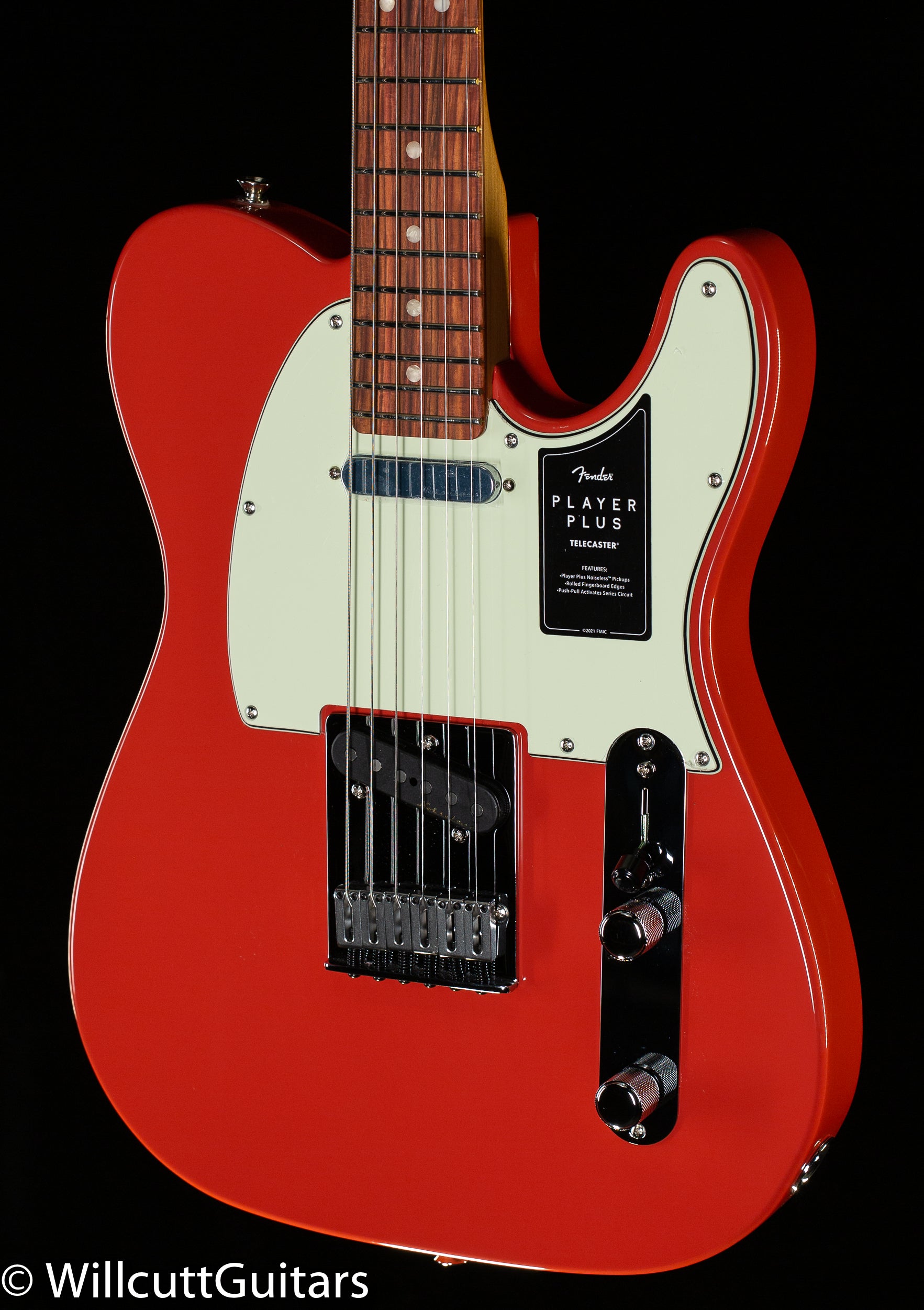 Fender Player Plus Telecaster Pau Ferro Fingerboard Fiesta Red 