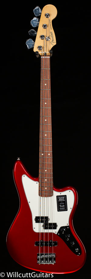 Fender Player Jaguar Bass Pau Ferro Fingerboard Candy Apple Red (263)