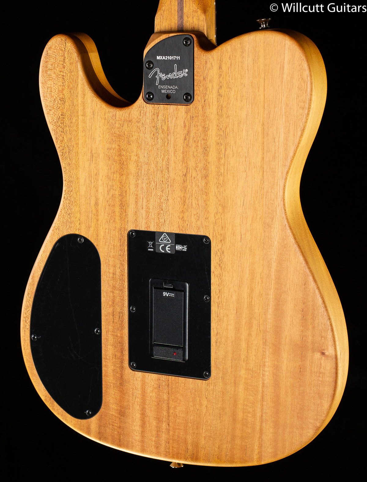 Fender Acoustasonic Player Telecaster Rosewood Fingerboard Butterscotch Blonde