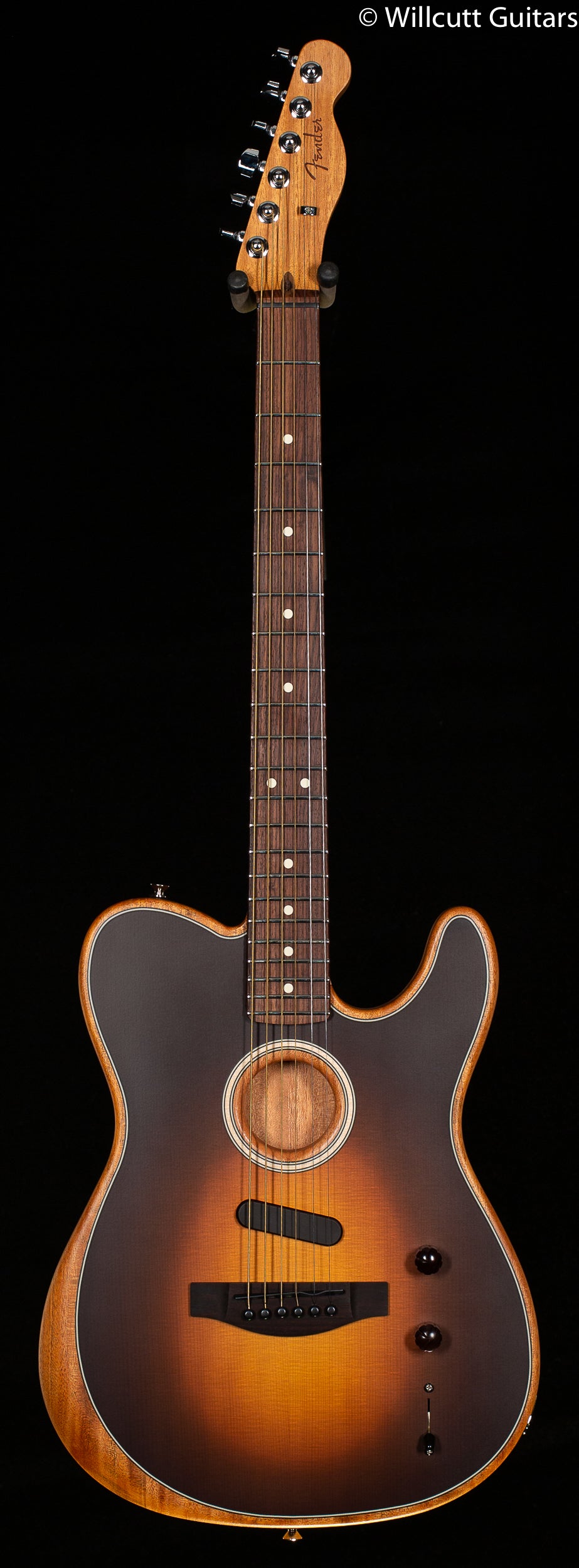 Fender Acoustasonic Player Telecaster Rosewood Fingerboard Shadow Burst