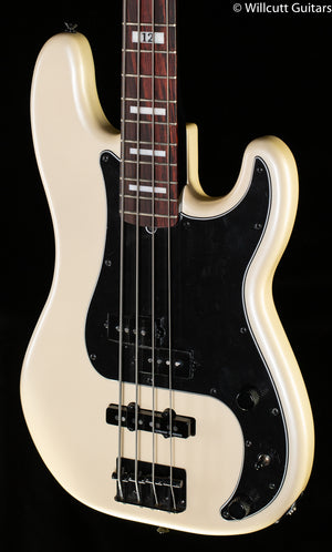 Fender Duff McKagan Deluxe Precision Bass, Rosewood Fingerboard, White Pearl (138) Bass Guitar