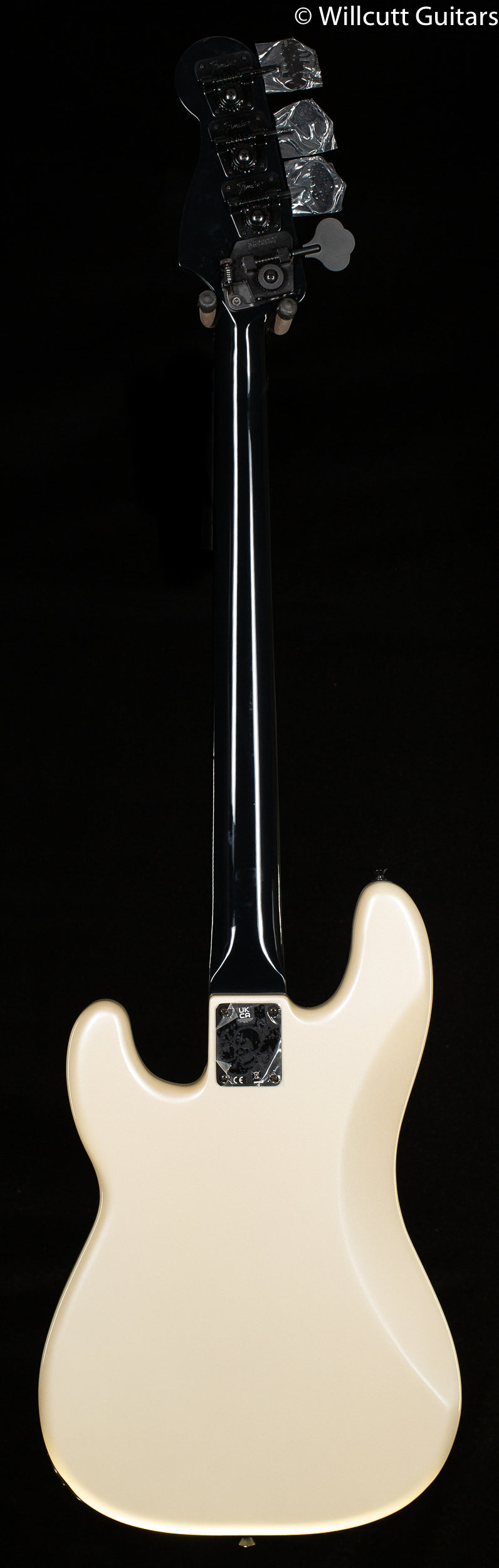 Fender Duff McKagan Deluxe Precision Bass Rosewood Fingerboard White Pearl (161) Bass Guitar