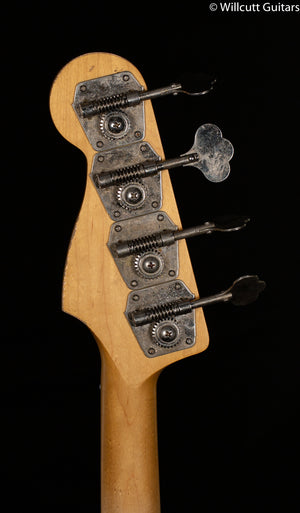 Fender 60th Anniversary Road Worn Jazz Bass Firemist Silver Pau Ferro Fingerboard