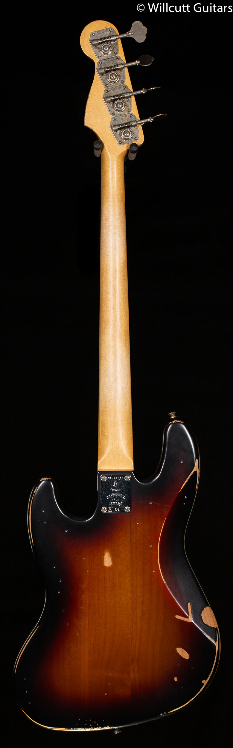 Fender 60th Anniversary Road Worn Jazz Bass 3-Color Sunburst Pau Ferro Bass Guitar