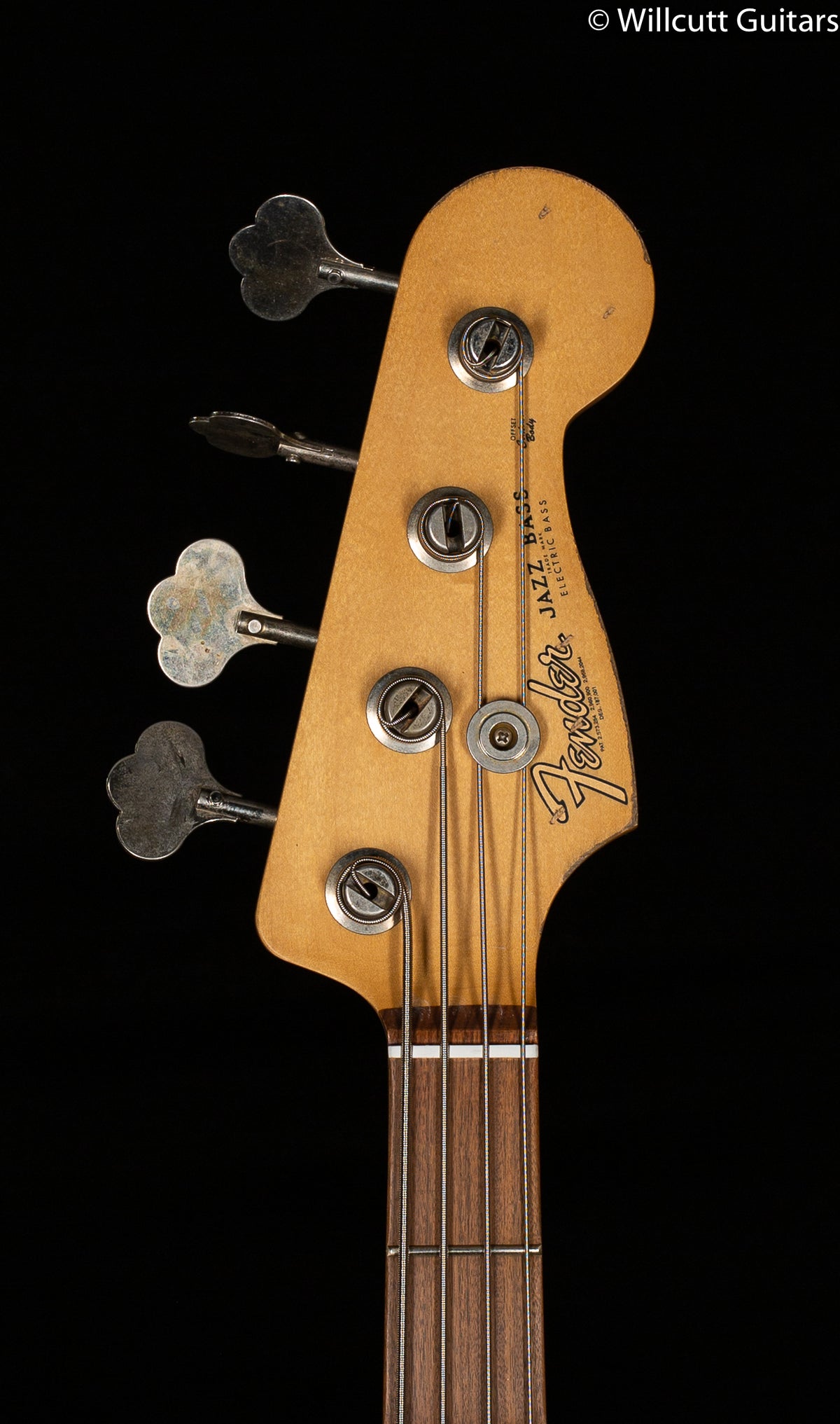 Fender 60th Anniversary Road Worn Jazz Bass 3-Color Sunburst Pau Ferro Bass Guitar