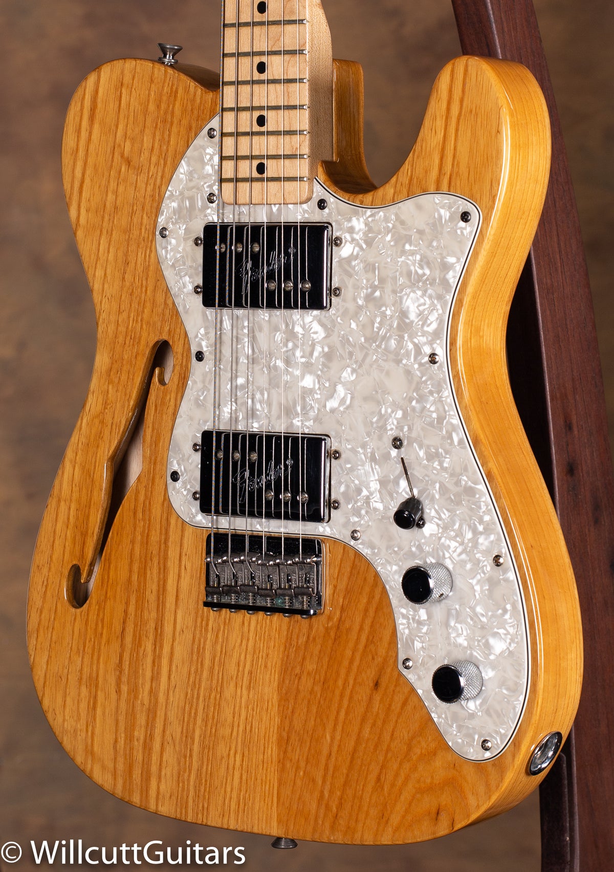 Fender &#39;72 Telecaster Thinline Natural USED