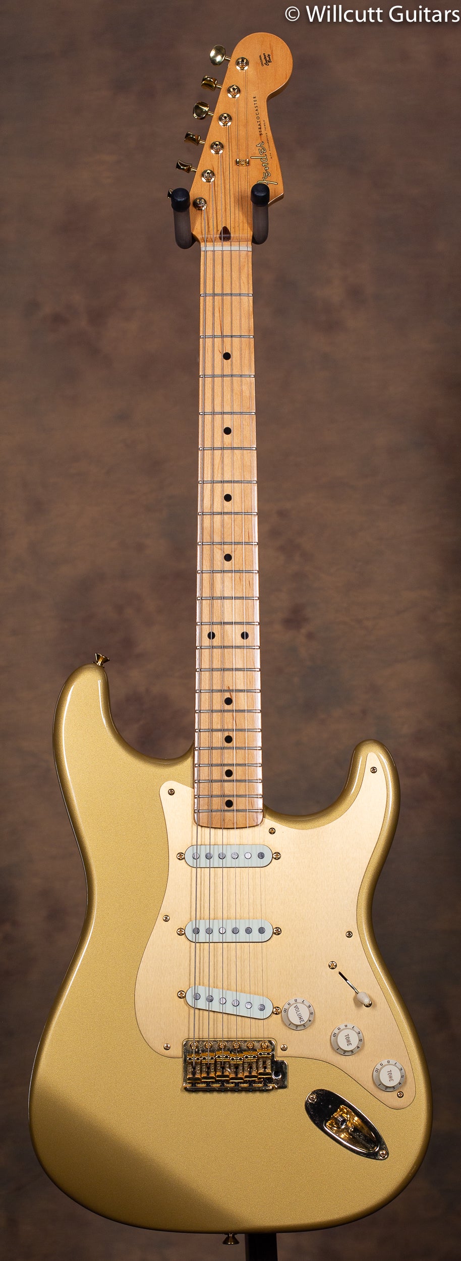 Fender 50th Anniversary Golden Stratocaster Aztec Gold USED