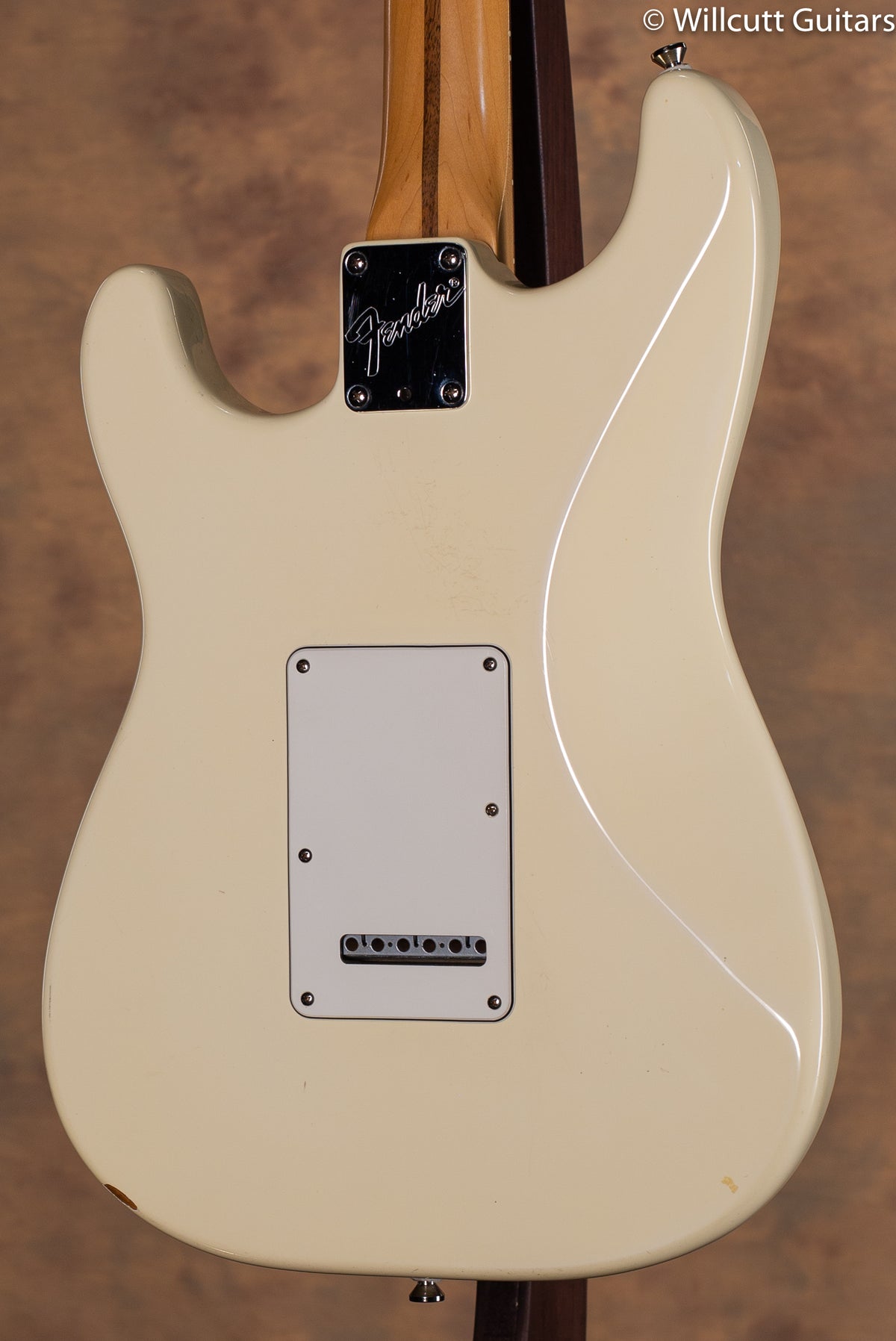 Fender American Standard Stratocaster Olympic White Matching Headstock USED